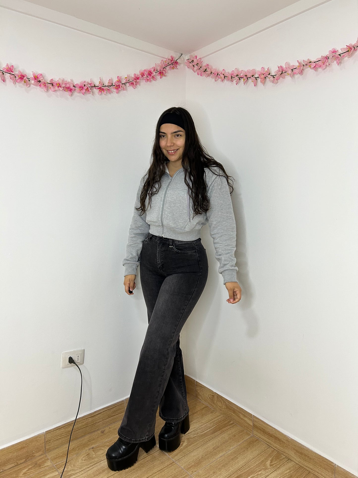 WIDE LEG GRIS 🩶