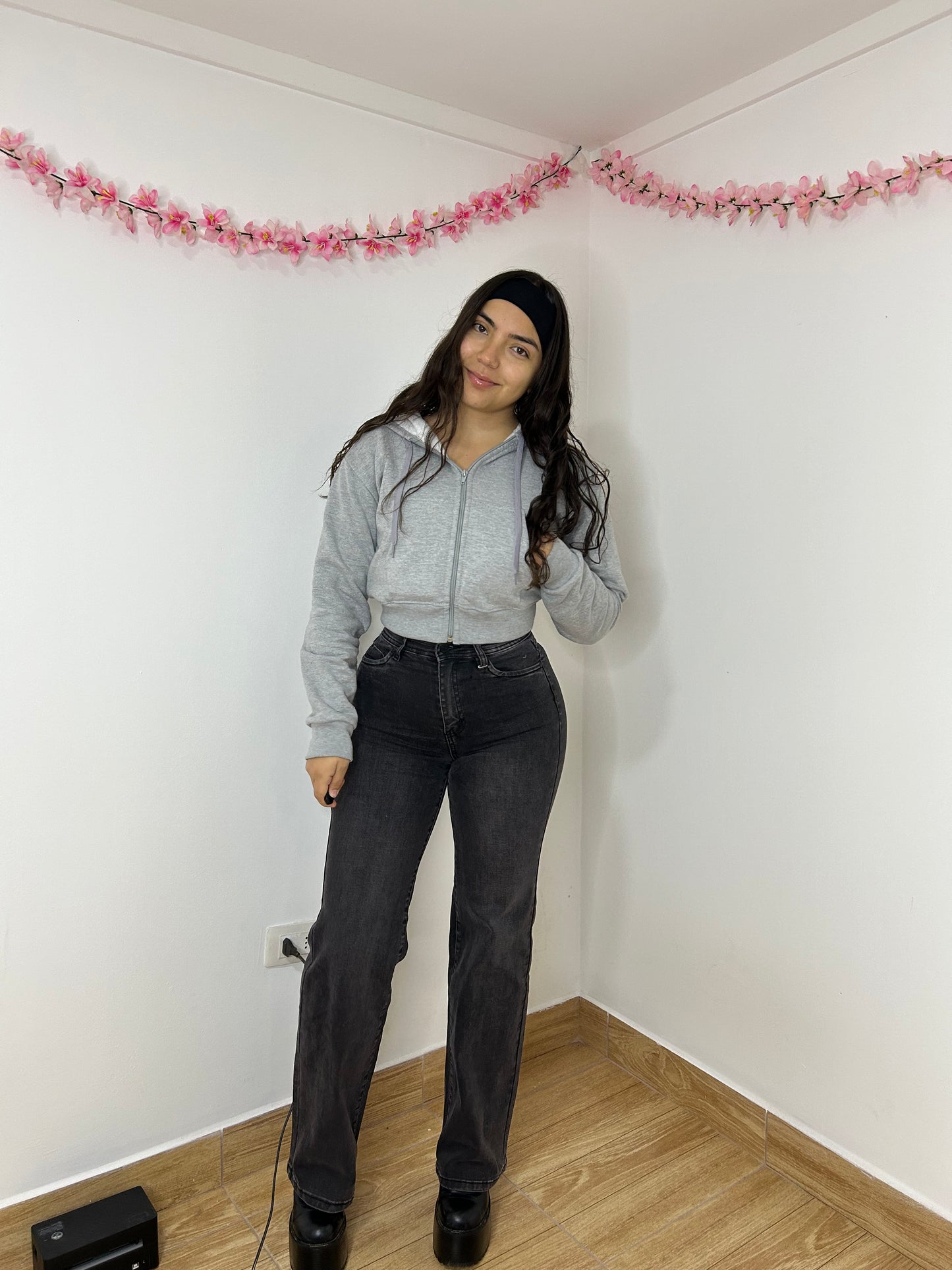 WIDE LEG GRIS 🩶