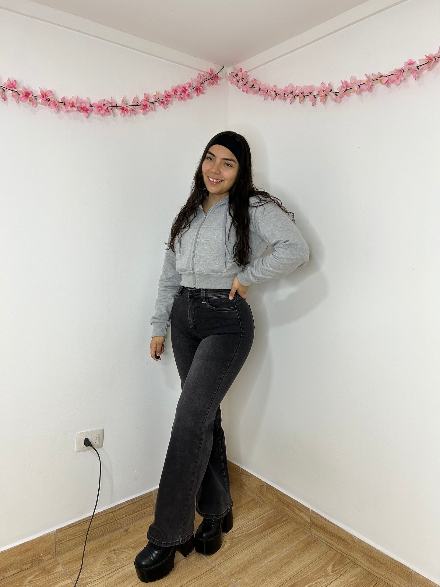 WIDE LEG GRIS 🩶