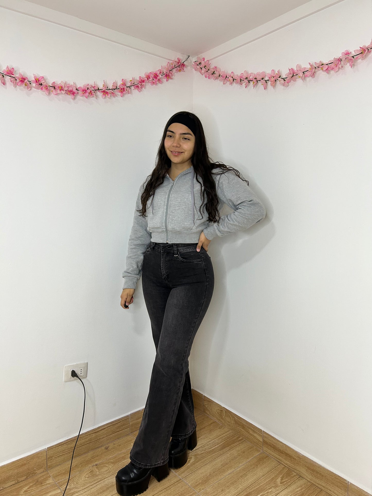 WIDE LEG GRIS 🩶