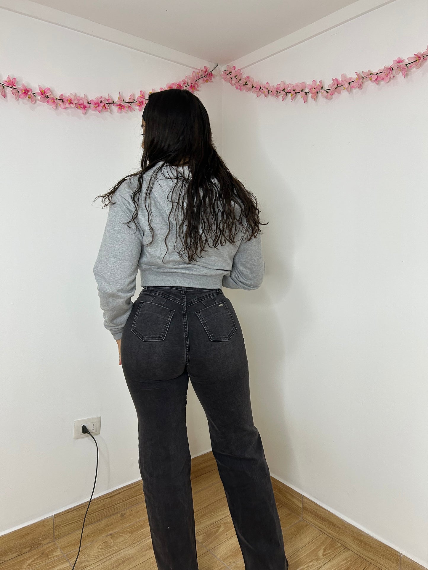 WIDE LEG GRIS 🩶