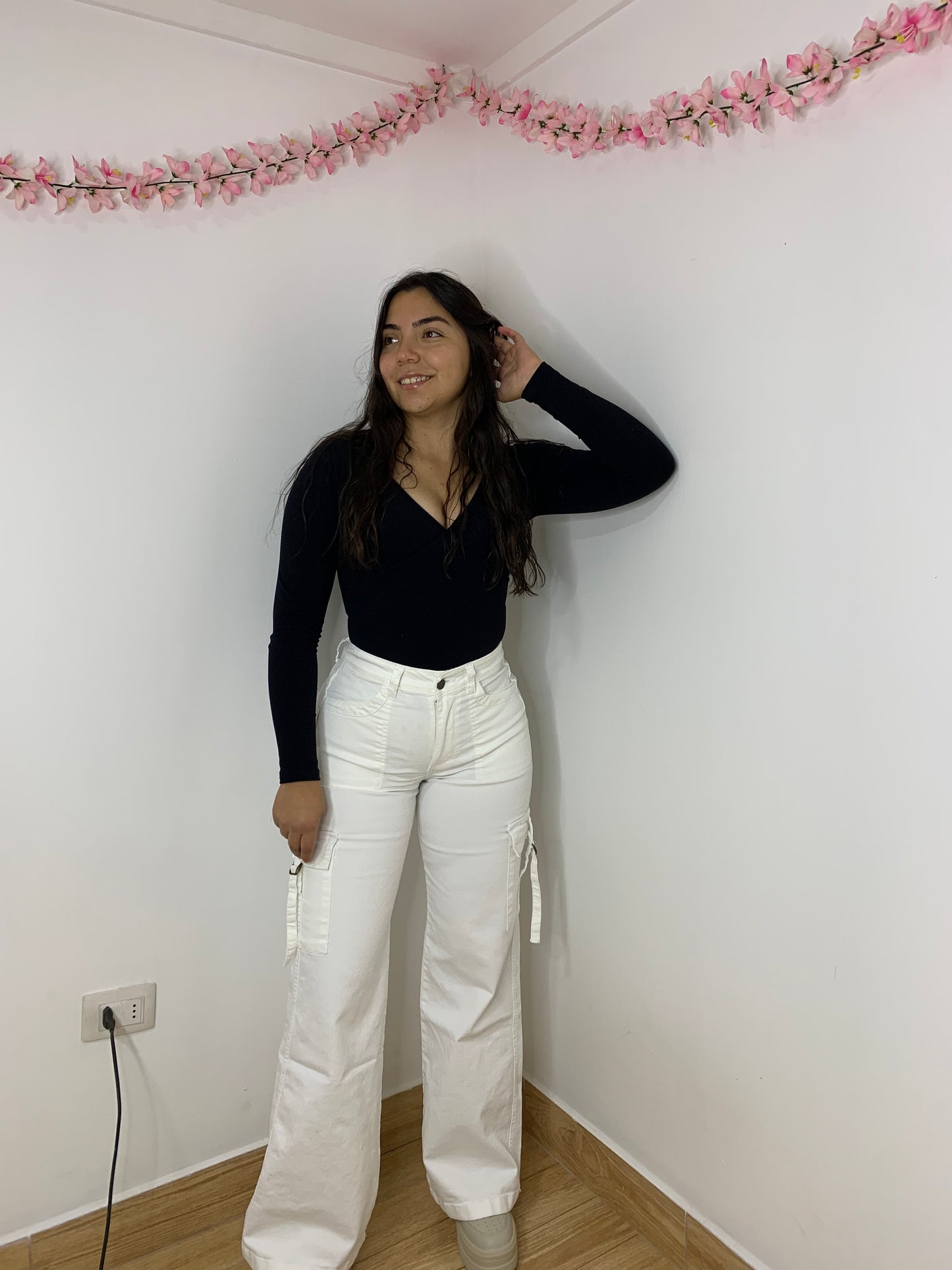 CARGO PARIS BLANCO 🤍
