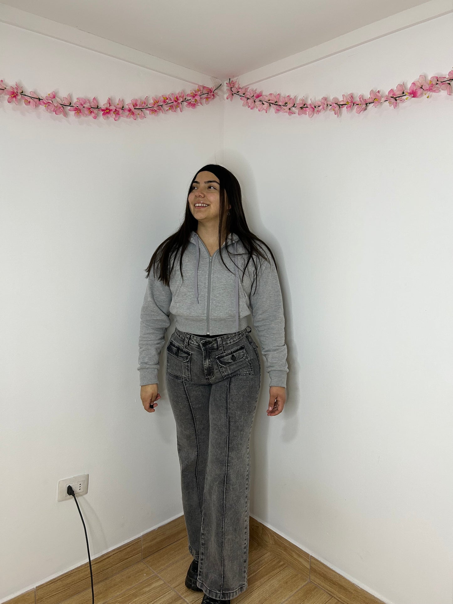 WIDE LEG GRIS | DIRTY 🩶