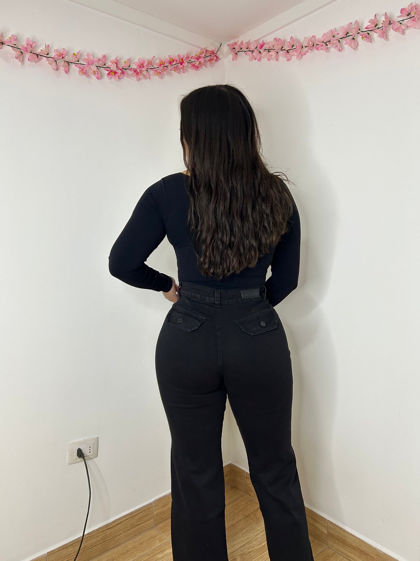 WIDE LEG LINEAL PINZAS | DIRTY 🖤