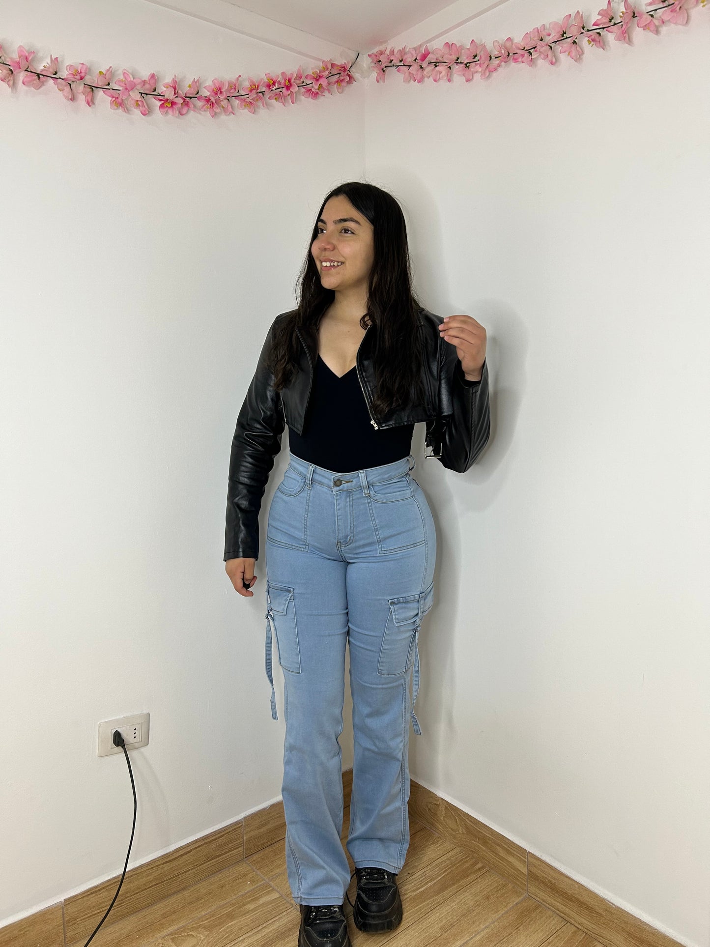 CARGO PARIS CELESTE CLARO | DIRTY 🩵