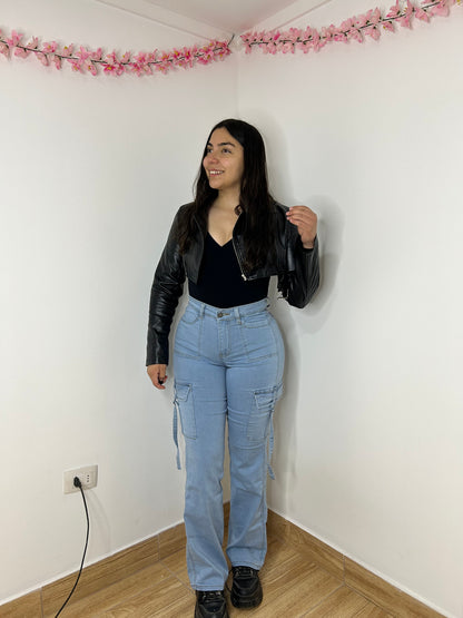 CARGO PARIS CELESTE CLARO | DIRTY 🩵