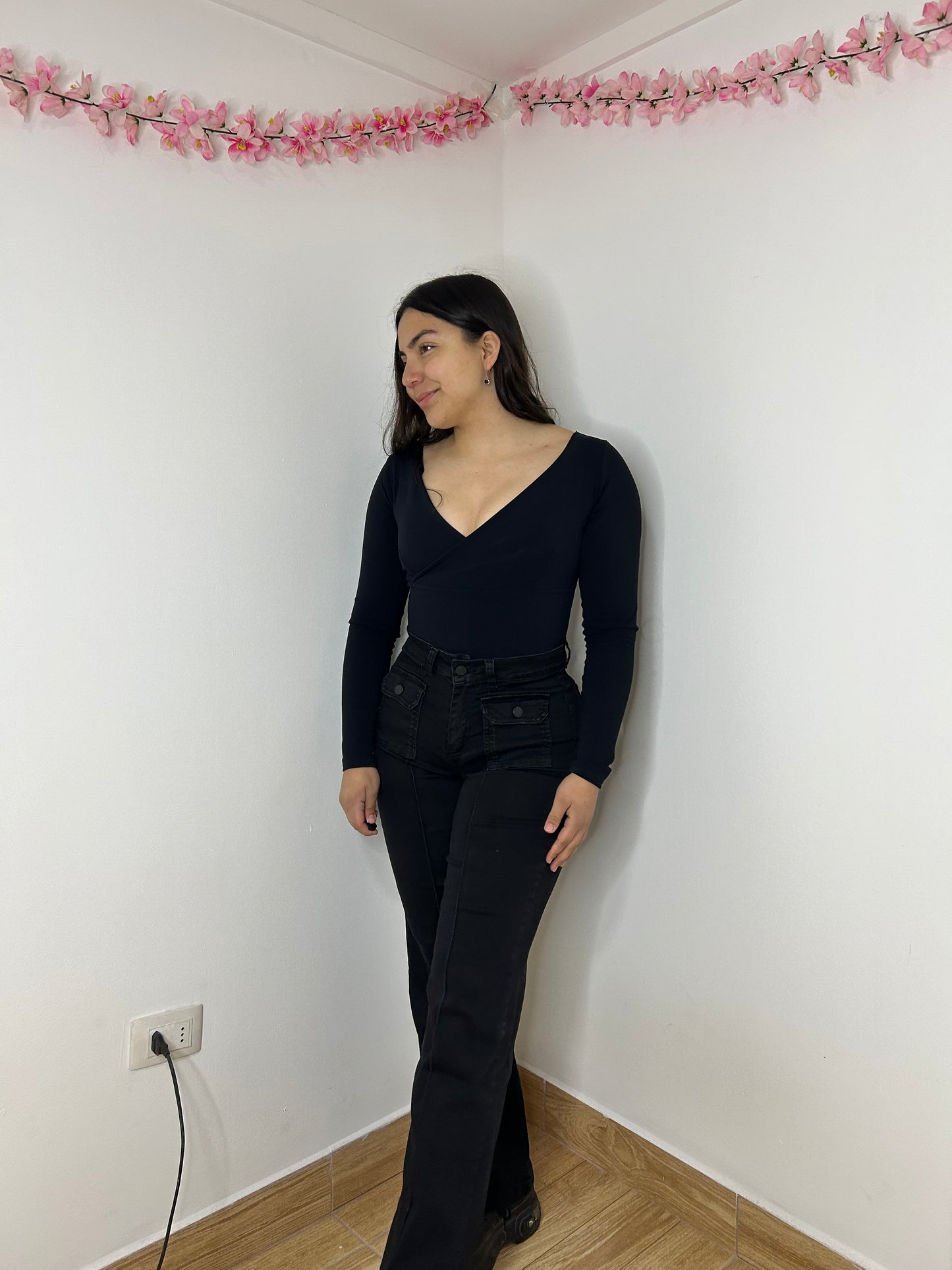 WIDE LEG LINEAL PINZAS | DIRTY 🖤