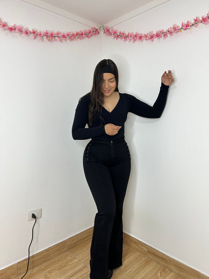 FLARE TRENZADO NEGRO | PARADISE 🖤