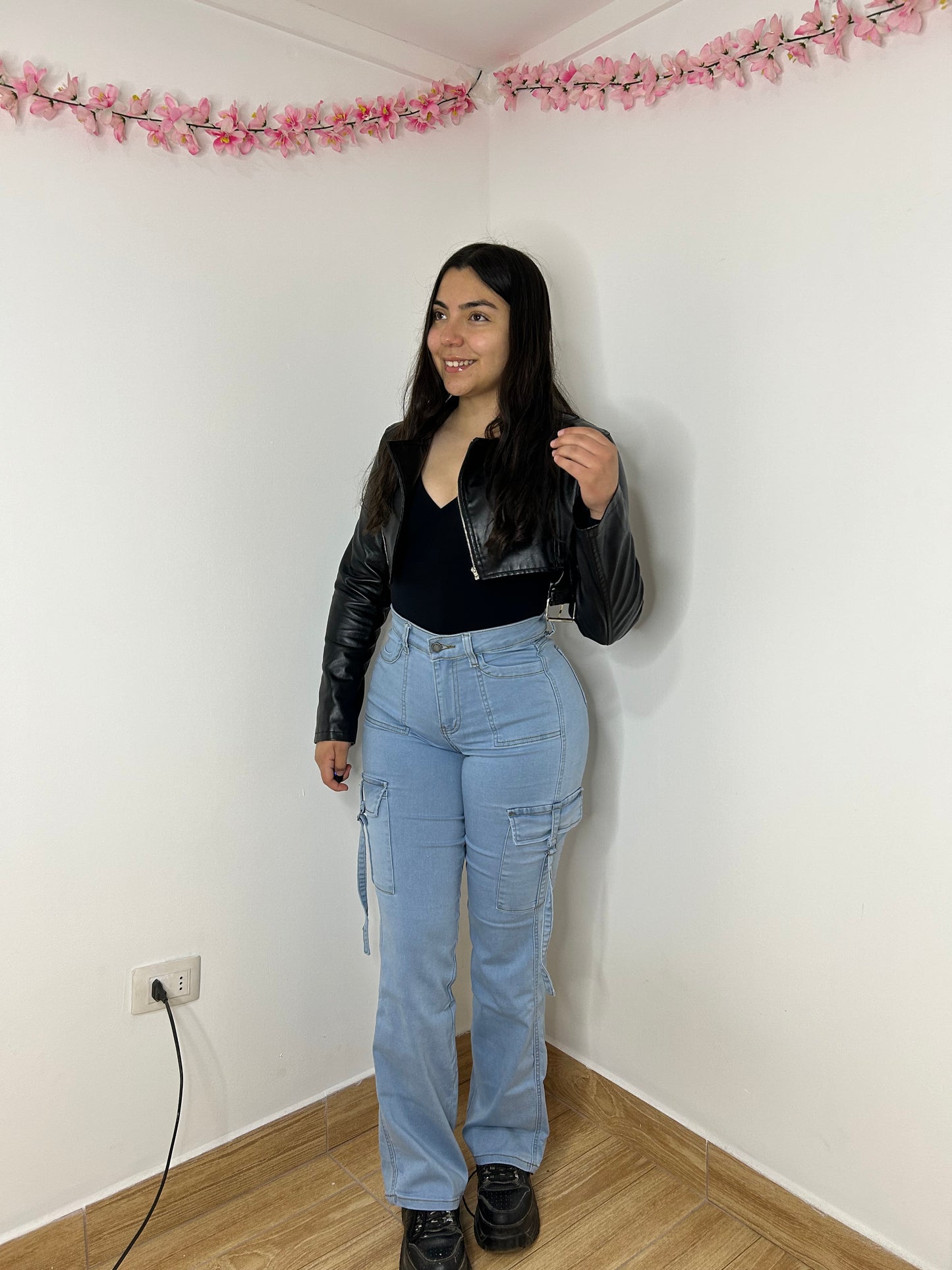 CARGO PARIS CELESTE CLARO | DIRTY 🩵