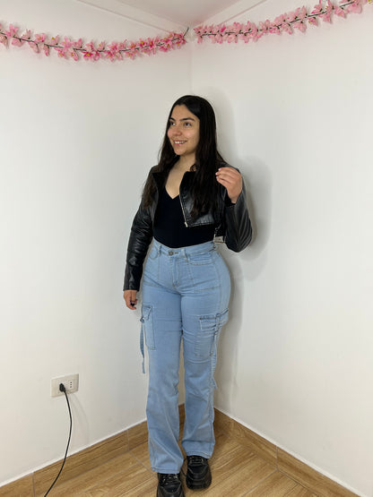 CARGO PARIS CELESTE CLARO | DIRTY 🩵