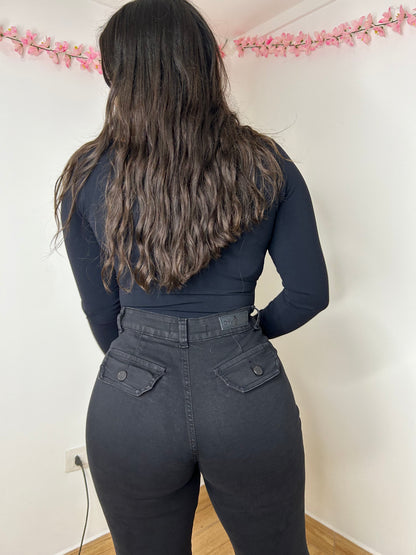 WIDE LEG LINEAL PINZAS | DIRTY 🖤