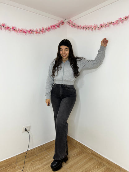 WIDE LEG GRIS 🩶