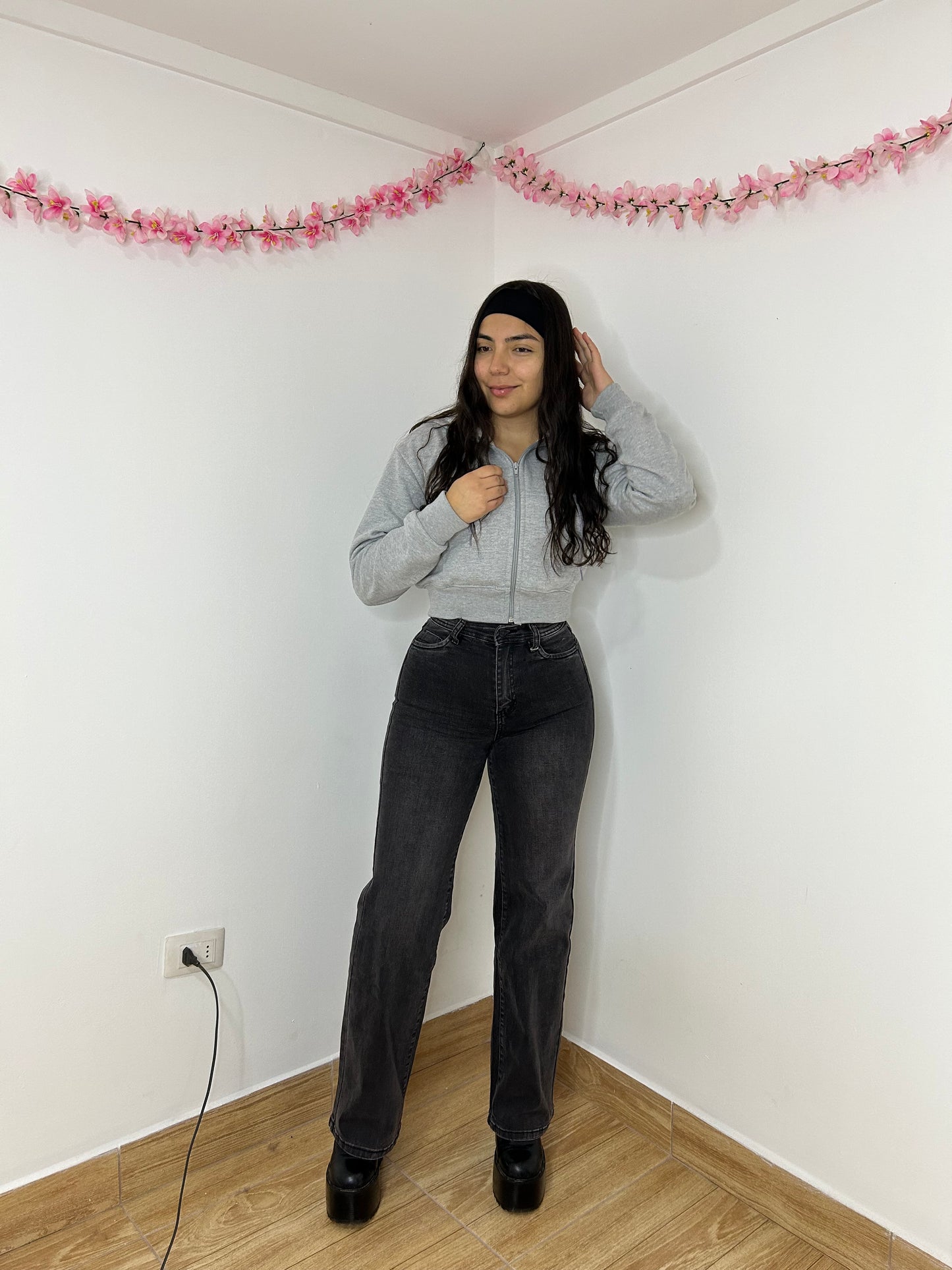 WIDE LEG GRIS 🩶