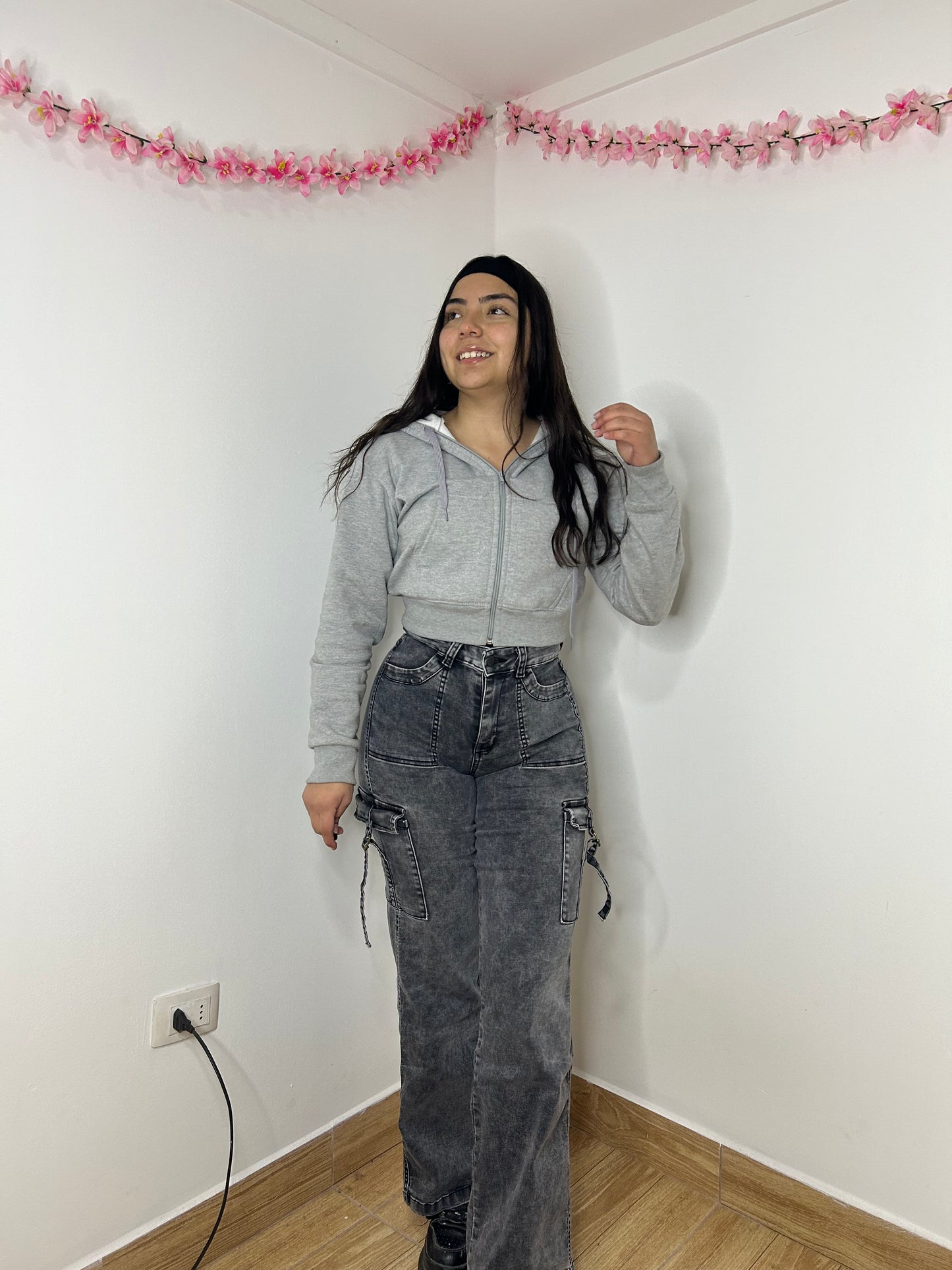 CARGO PARIS GRIS | DIRTY 🩶