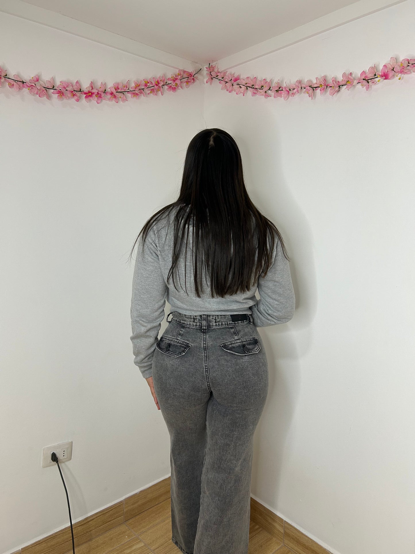 WIDE LEG GRIS | DIRTY 🩶