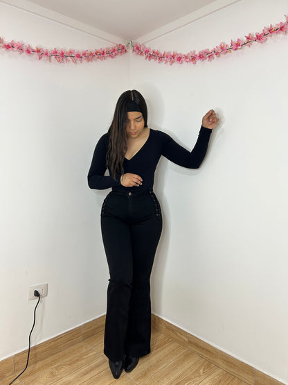 FLARE TRENZADO NEGRO | PARADISE 🖤