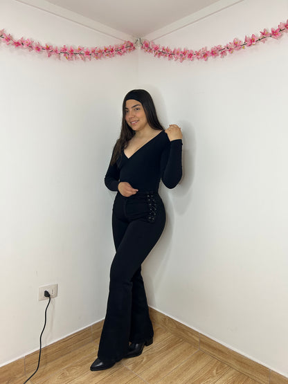 FLARE TRENZADO NEGRO | PARADISE 🖤