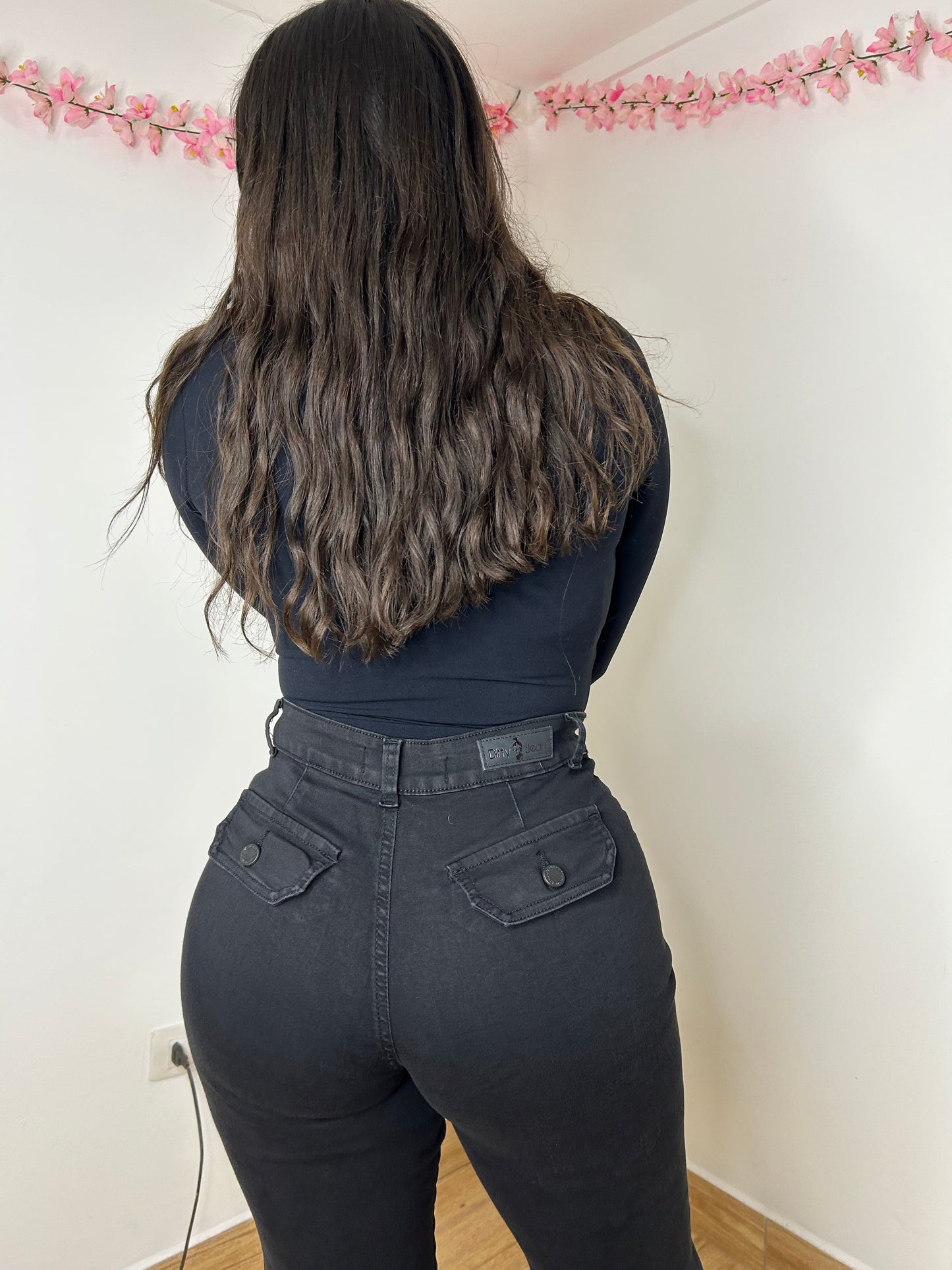 WIDE LEG LINEAL PINZAS | DIRTY 🖤