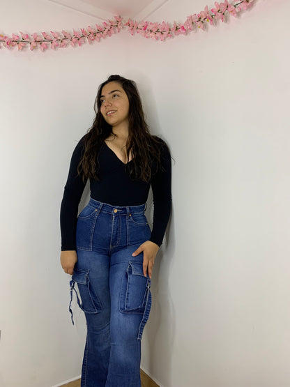 FLARE CARGO AZUL 💙