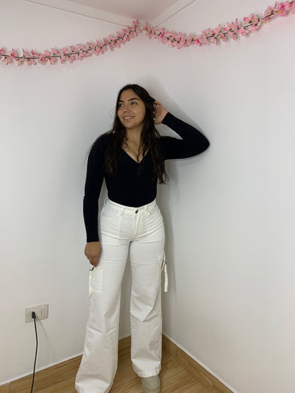 CARGO PARIS BLANCO 🤍