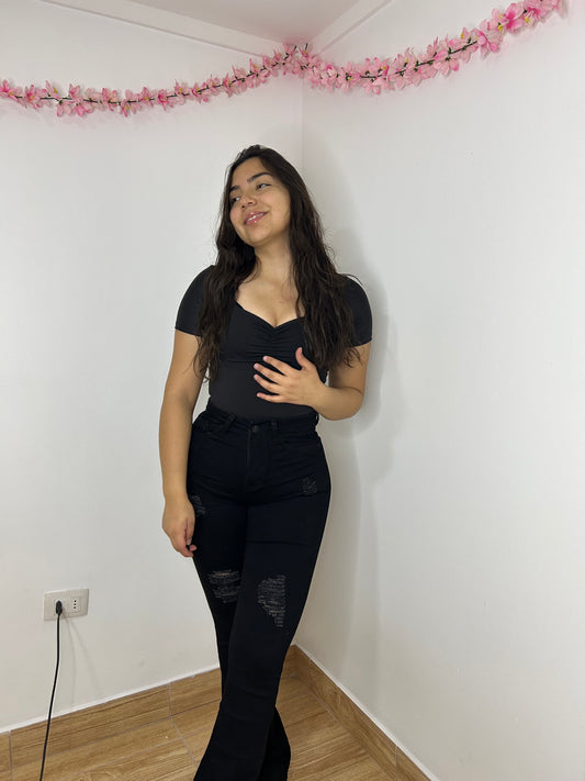 FLARE RASGADO / MIRAME 🖤